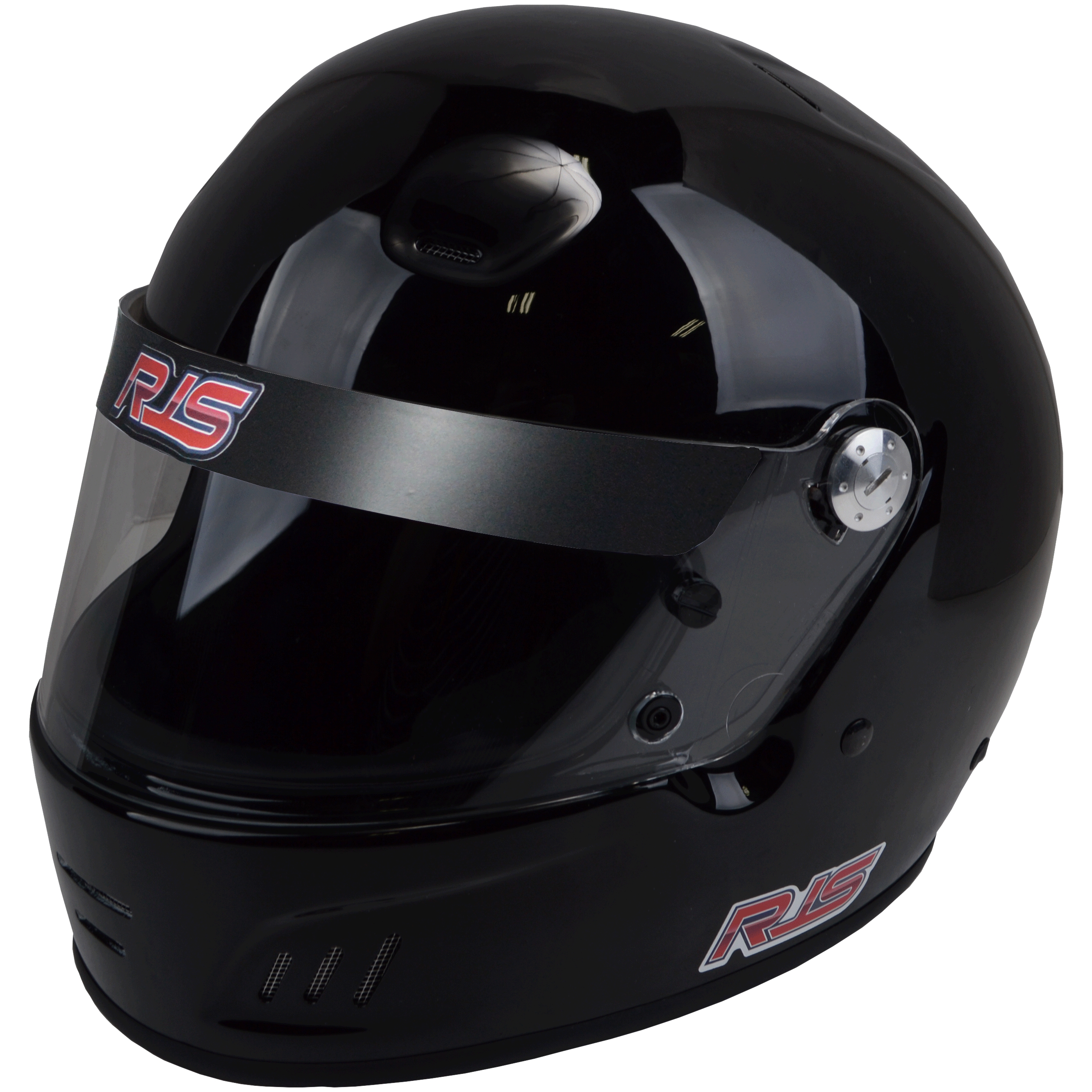 RJS PRO HELMET FULL FACE GLOSS BLACK